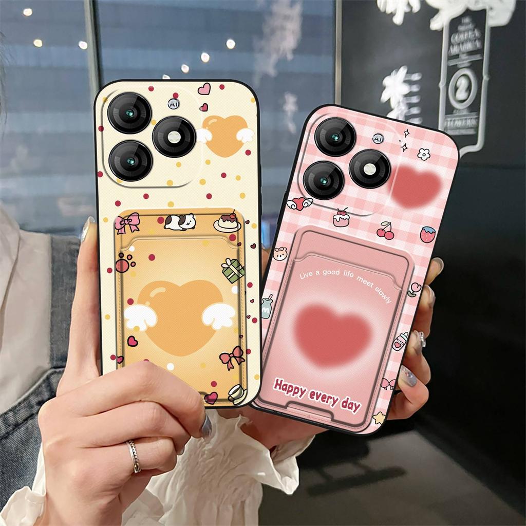 Cute Waterproof Phone Case For Itel A70 Silicone Anti-dust Fashion Design Protective Soft Case Shockproof Anti-knock TPU