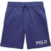 Polo Logo Embroidered Drawstring Shorts Kids Shorts Navy-Blue CWPOSHOYBQ20197-400