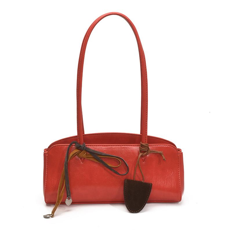 Вместительная сумка-хобо под мышкой, женская новая сумка на плечо