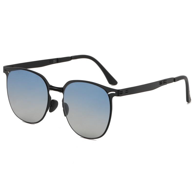 Banana folding sunglasses fashion UV protection sunglasses men and women travel