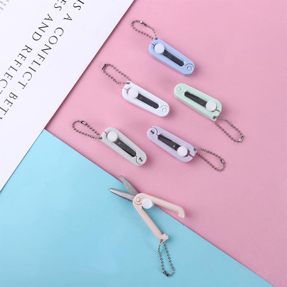 Office Supplies Folding Design Folding Scissors Adjustable Stainless Steel Scissors Scissors