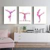 Colorful Watercolor Gymnastic Girl Posters Prints Abstract Canvas Paitning Nordic Wall Art Pictures for Living Room Home Decor
