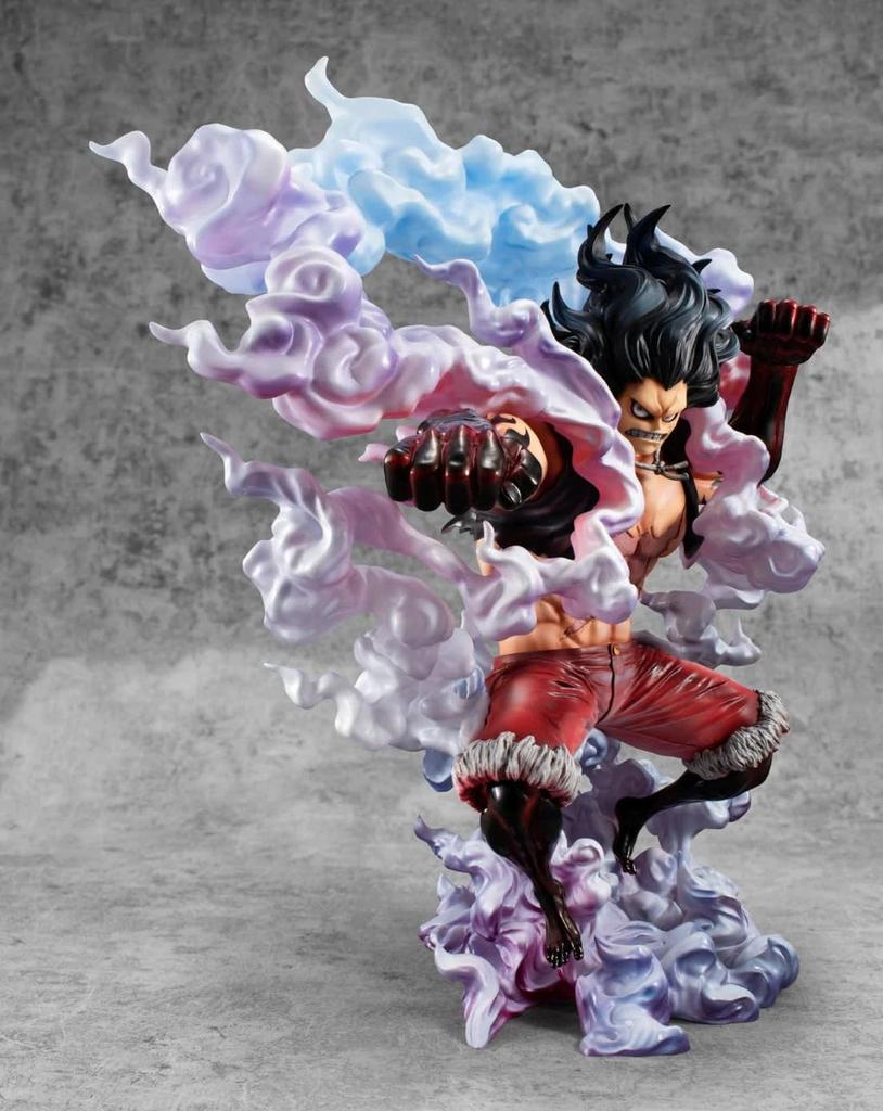 MegaHouse One Piece Monkey Luffy Gear 4 Snakeman окрашенная полная фигура Портрет Пиратов SA-MAXIMUM D. АБС и ПВХ