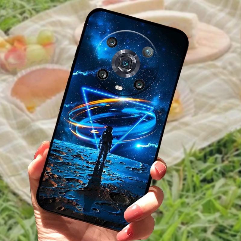 Чехол для Honor Magic 6 4 Lite 5G Модный ударопрочный силиконовый чехол для телефона Для Honor Magic 4 Pro 5G Honor X9B 5G Защитный Fundas