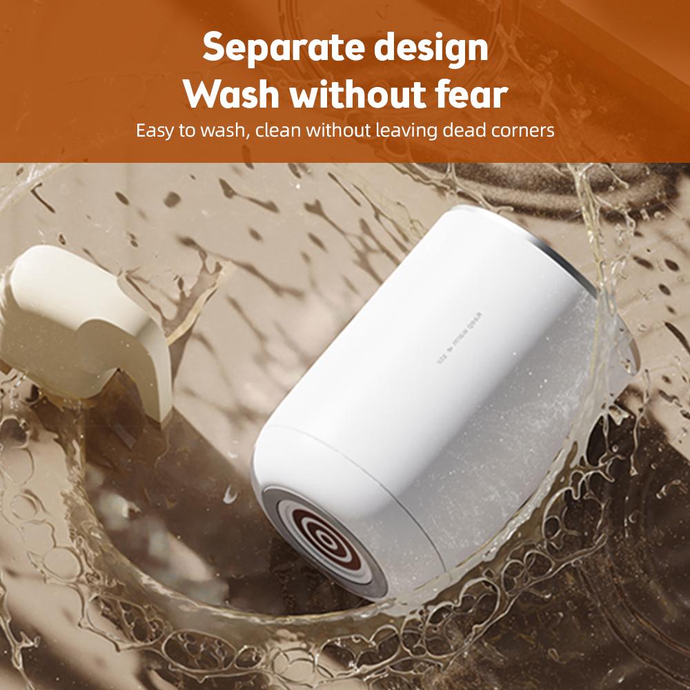 2 In 1 Self Stirring Coffee Mug 55 Celsius /131 Fahrenheit Constant Temperature Cup Warmer 10W Magnetic Self Stirring