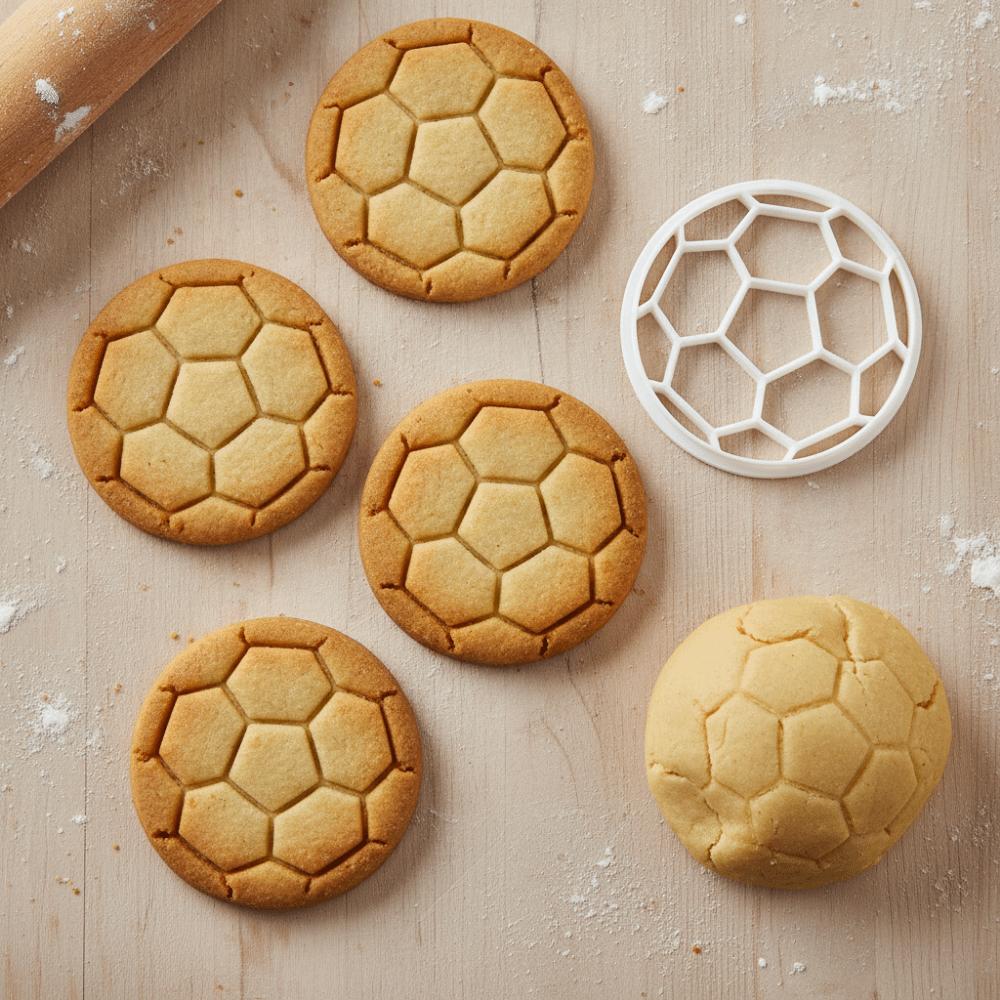 Soccer Ball Sports Theme Baking Mold DIY Cracker Cookie Cutter Cake Decoration Tools