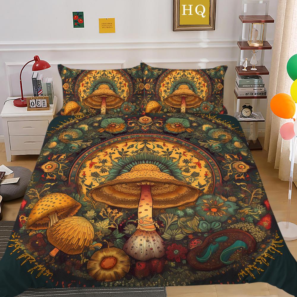Mandala Printed Home Bedding Set Fashion Design Duvet Cover Set Single Double Size Comforter Cover Sets