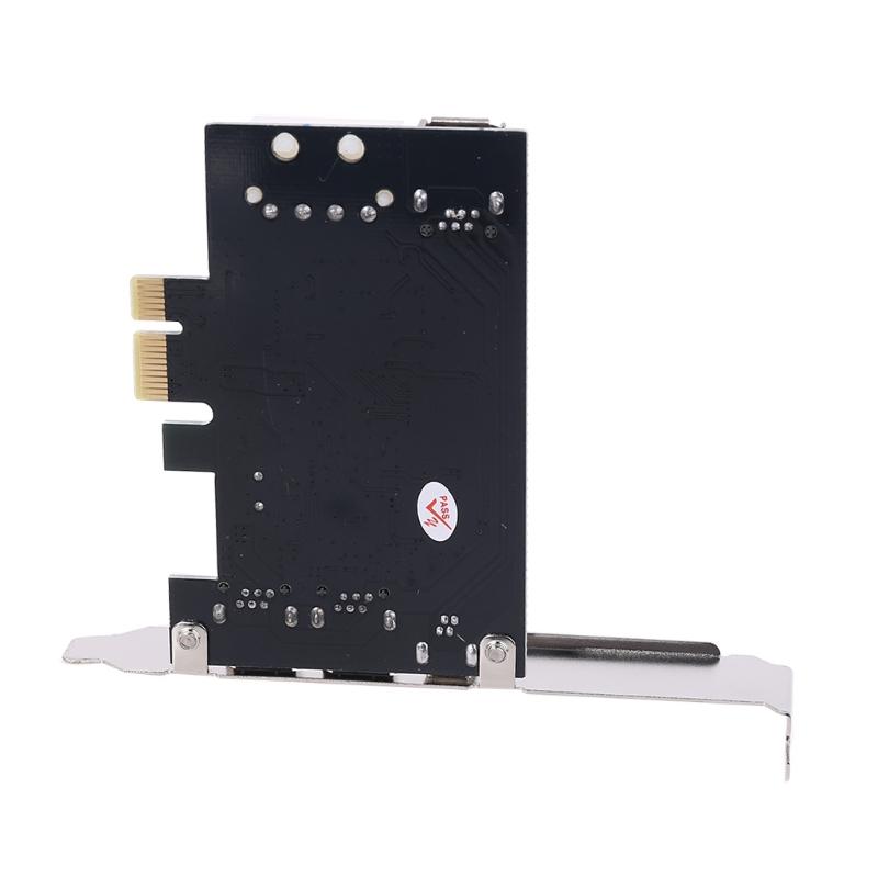 PCIe 3 Ports Firewire Cable Expansion Card PCI for 1394B & 1394A TI IO2213B Chipset Adapter