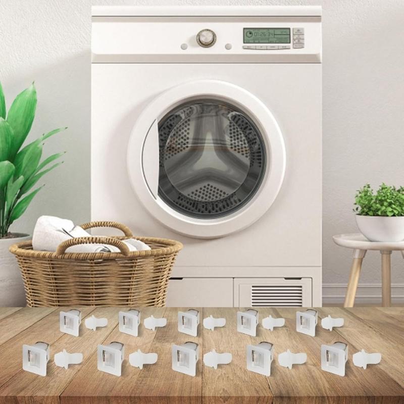 Комплекты защелок для дверцы сушилки Универсальные защелки для дверцы бытовой техники Набор для замены крепежа для 306436 279570 Легко установить