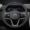 Leather Car Steering Wheel Cover Citroen DS3 C2 C3 C4 C5 C6 ELYSEE VTS Xsara C-Crosser Berlingo Jumpy AIRCROSS C3-XR Accessories anc123
