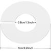 10-Pack Closet Dividers for Hanging Clothes, Durable Plastic Wardrobe Organizers - Perfect for Closet Rods, Clothing Racks & Retail Display