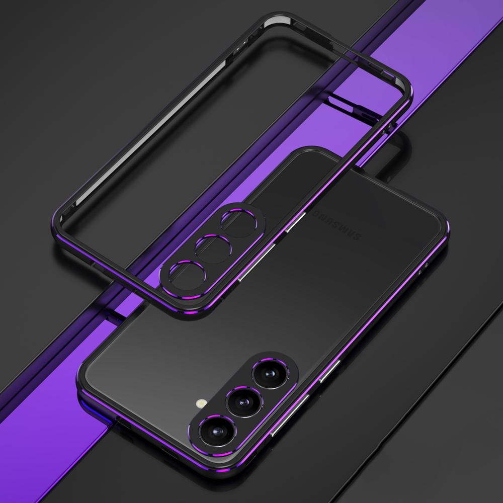 Металлический бампер для Samsung Galaxy S25 с защитой объектива камеры