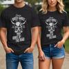 Biker Gangs Skull TShirt Unisex NY Ride To Live Kings of the Road Motorcycle Tee