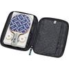 Butterfly YT Case Blue Table Tennis Racket Case Holds 2 Rackets Durable Design