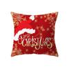 Christmas Theme Christmas Decoration Printing Pattern Cushion Cover Home Living Room Sofa Decoration Pillow Pillow Cover
