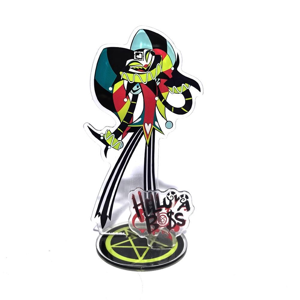 15СМ Фигурка Hazbin Hotel Helluva Boss Стенд Акриловые Фигурки Вагги Настольная Подставка Фигурка Набор Украшений Подарки