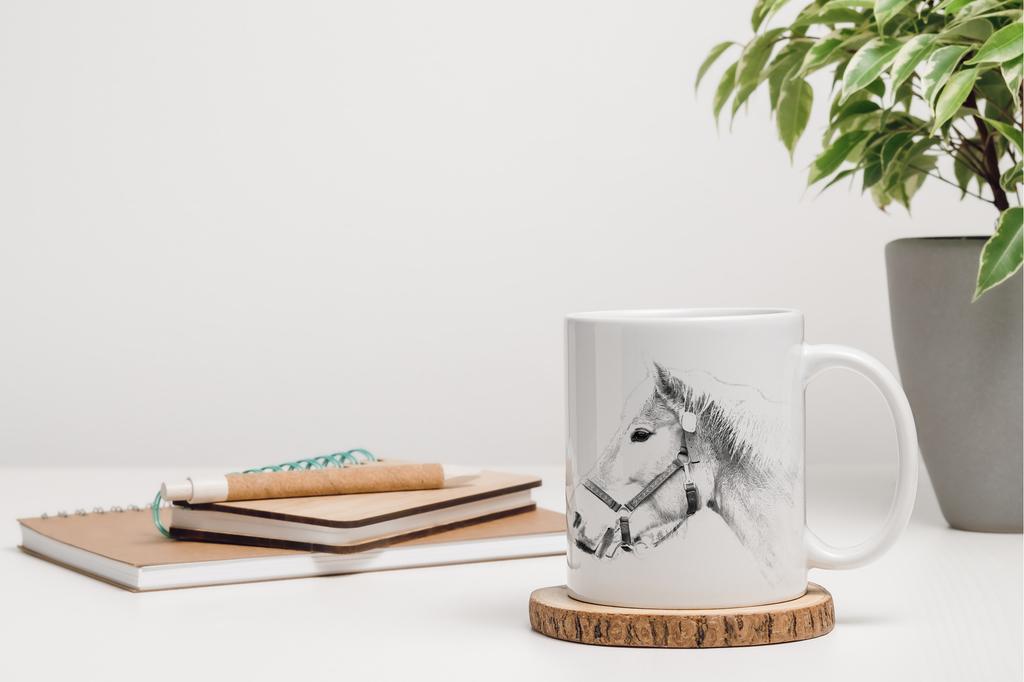 Haflinger – Mug with a horse, mug with a photo | Art-Dog