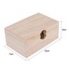 Box 1pcs/3pcs Plain Wooden Hinged Storage Household
