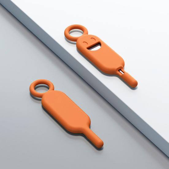 Набор инструментов для контактов SIM-карты с силиконовой открывающейся втулкой, инструмент для удаления лотка для SIM-карты, игольчатый нож, легкий выталкиватель