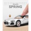 1/24 Bugatti Atlantic Alloy Sports Car Model Diecasts Metal Toy Vehicles Car Model Simulation Sound and Light Childrens Toy Gift