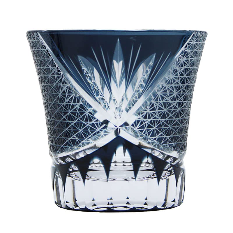 Kiriko Glass Kiriko Kissho (Blue)