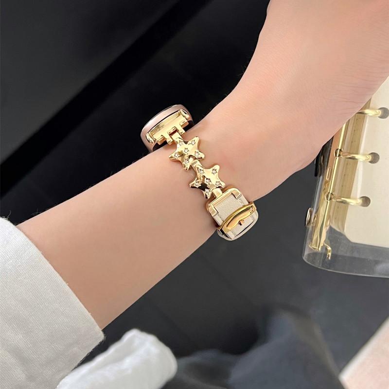 Роскошный кожаный ремешок-бабочка для Xiaomi Mi Band 9 8, ремешок для умных часов Mi Band 8 9 Pro, спортивный браслет, сменный красный ремешок для часов mi watch 4