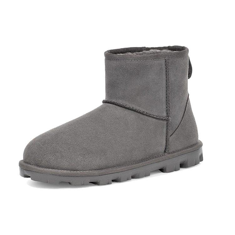 UGG Базовая Мини Классическая Серая Женская с Флисовой Подкладкой 1115030-CHRC