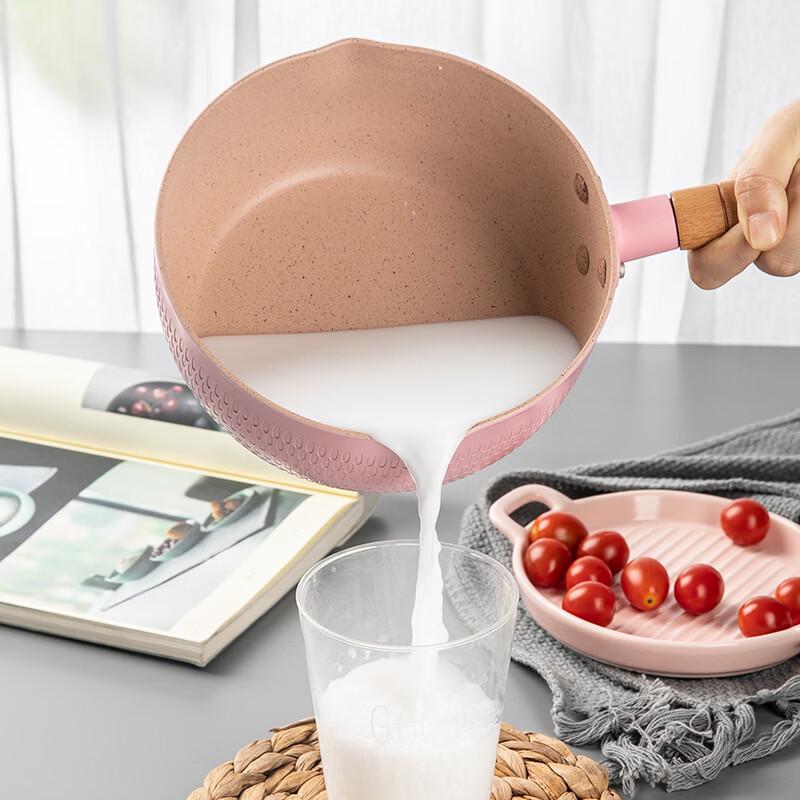 Непригорающая молочная кастрюля PuPan в японском стиле с покрытием из камня маifan