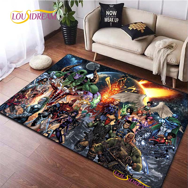 He-man masters Cartoon Carpet for Living Room Bedroom Rug Kitchen Kids Door Unslip Floor Mat Birthday gift photography props Rug
