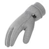 Full Finger Plush Gloves Windproof Thickened Thermal Glove Touch Screen Snow Gloves  Winter Warm