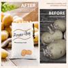 2/3PCS Potato Onion Storage Bag Reusable Vegetable Pepper Household Storage Sack with Bidirectional Drawstring Max. 8 Pounds