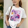 Футболки для девочек Детские Повседневные Модные С коротким рукавом Милые С мультяшным принтом Футболка Топ