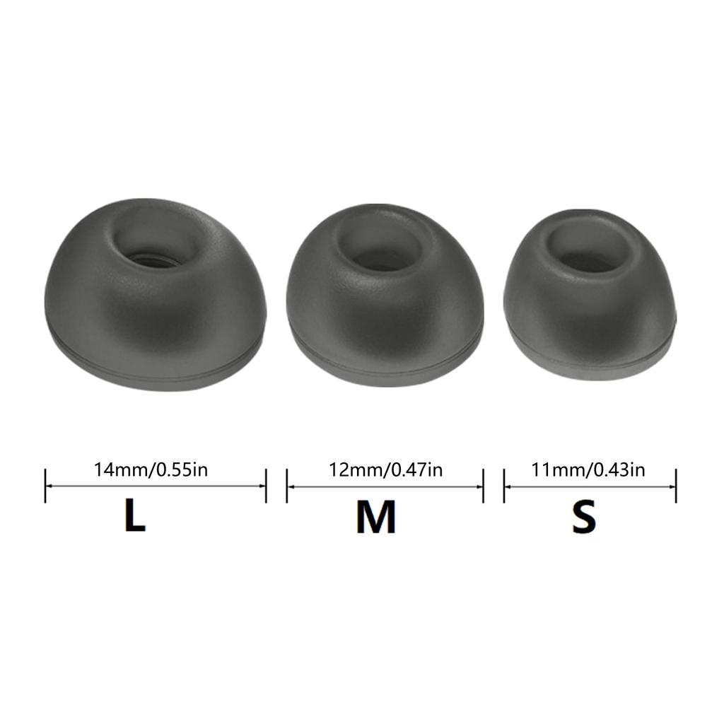 Сменные амбушюры для наушников-вкладышей JBL LIVE PRO2, надежная посадка в ухе, размеры S/M/L в комплекте