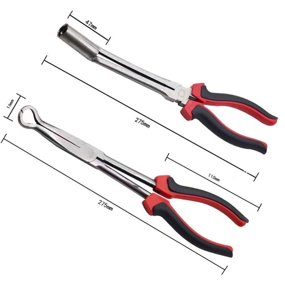 Портативные плоскогубцы для свечей зажигания автомобиля, нескользящая ручка, плоскогубцы для снятия проводов свечей, автомобиль