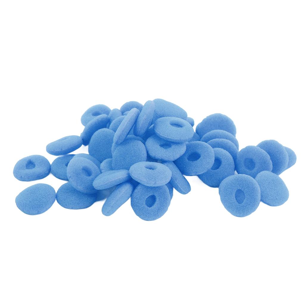 50 шт. Поролоновые накладки для наушников 15 мм Губчатые накладки для наушников Сменные амбушюры Протекторы для кончиков для MP3 MP4 Планшетов Наушников Синий