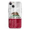 Чехол для телефона iPhone 17 Air Cases iPhone 16 15 12 13 14 Pro Max SE 7 8 Plus iPhone11 Прозрачный Мягкий Чехол Новый Флаг Калифорнии