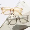 Square Finished Myopia Glasses Women Men Nearsighted Eyewear Anti Blue Light Glasses with Diopters Minus -1.0 -1.5 -2.5 -6.0