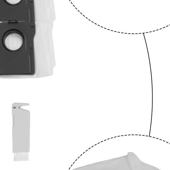 For Dreame For Mova -P50 Pro Ultra Robot Vacuum Cleaner Mop Cloth Filter Side Brush Complete Replacement Accessory Kit Pet Hair