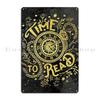 Epic books to read a man reading  Theresa Tessa Gray Clockwork Princess Paul inate your mind READ Metal Vintage Tin Sign Poster