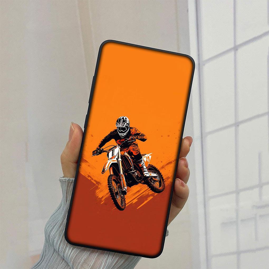 Motorcycle Sports Moto Cross Soft Phone Cover for Samsung Galaxy A10 A20 A53 A30 A31 A32 A50 A51 A52 A12 A33 Silicone Case