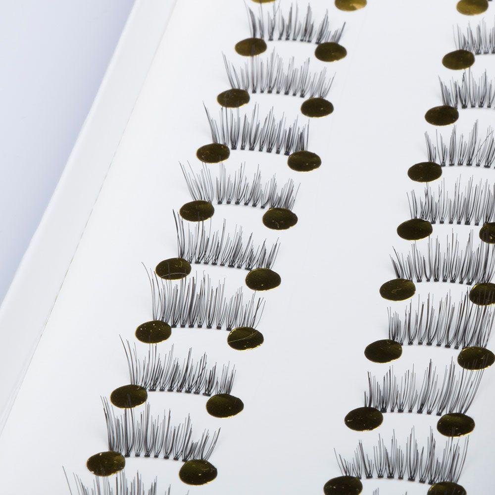 10 пар/комплект накладных ресниц полууголковый макияж глаз бьюти-инструменты натуральные накладные ресницы