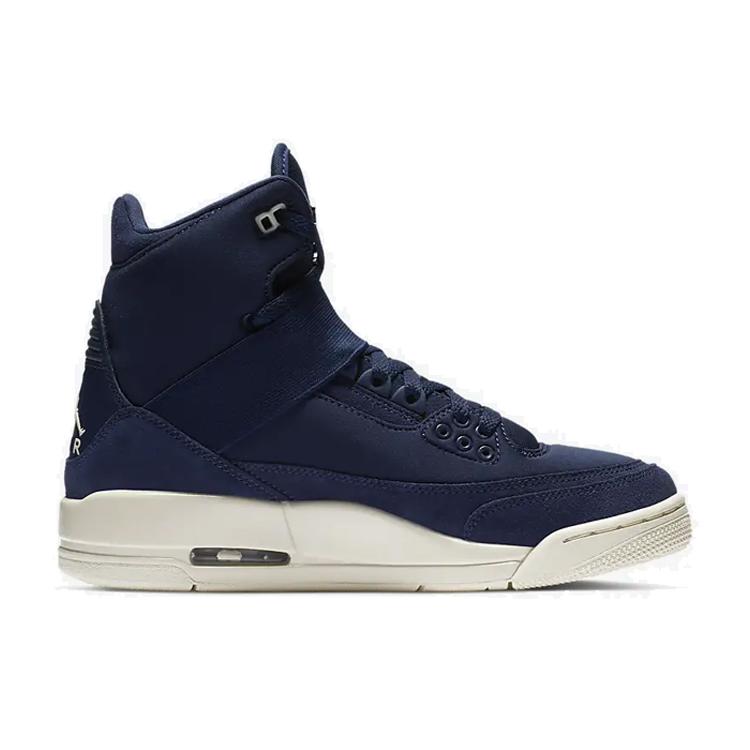 Jordan 3 Ретро Исследователь Xx Полуночный Синий Светло-Кремовый Женский BQ0006-401