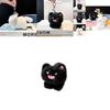 Soft And Cuddly Plush Cat Keychain Featuring Adorable Tail For Stylish Accessories