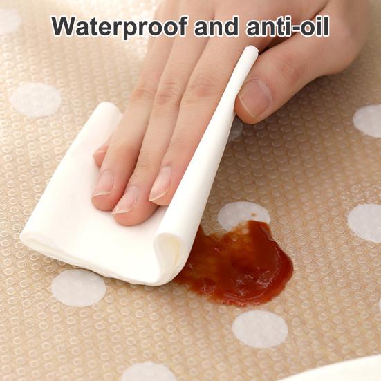 Cabinet Mat Cuttable Moisture-proof Waterproof Non-slip Dot Shelf Liner Table Drawer Mat