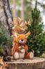 Steiff Phil Squirrel Teddy Bear, Soft Cuddly Friends, Fluffy Squirrel Plush Toy, Gift, Present