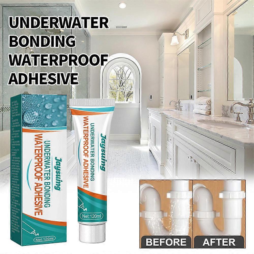 Waterproof Sealant High Hardness Fish Tank Sealing Tape Water Leak Repair Underwater Bonding Sealant Glass Glue Waterproof