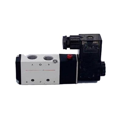 Пневмоклапан AIRTAC 4V310-10DC24V с разъемом CN (адаптер в комплекте)