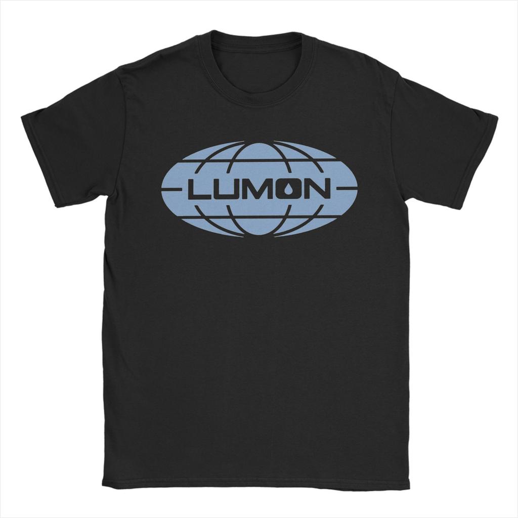 Всесезонная футболка Lumon Macrodata Refinement для мужчин и женщин, чистый хлопок, короткий рукав