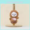 Self Deprecating Bear Plush Keychain With Capybara Design For Cute Accessories