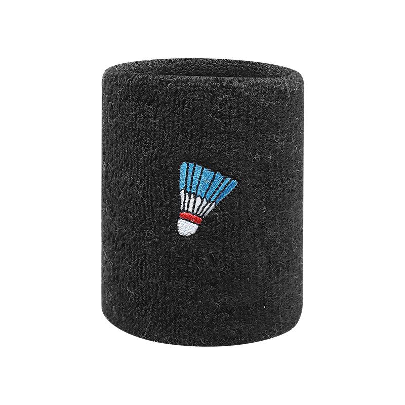 Cross-border Professional Badminton Cotton Sweat-absorbing Wristband for Tennis & Running - Sports Protective Gear for Men & Women
